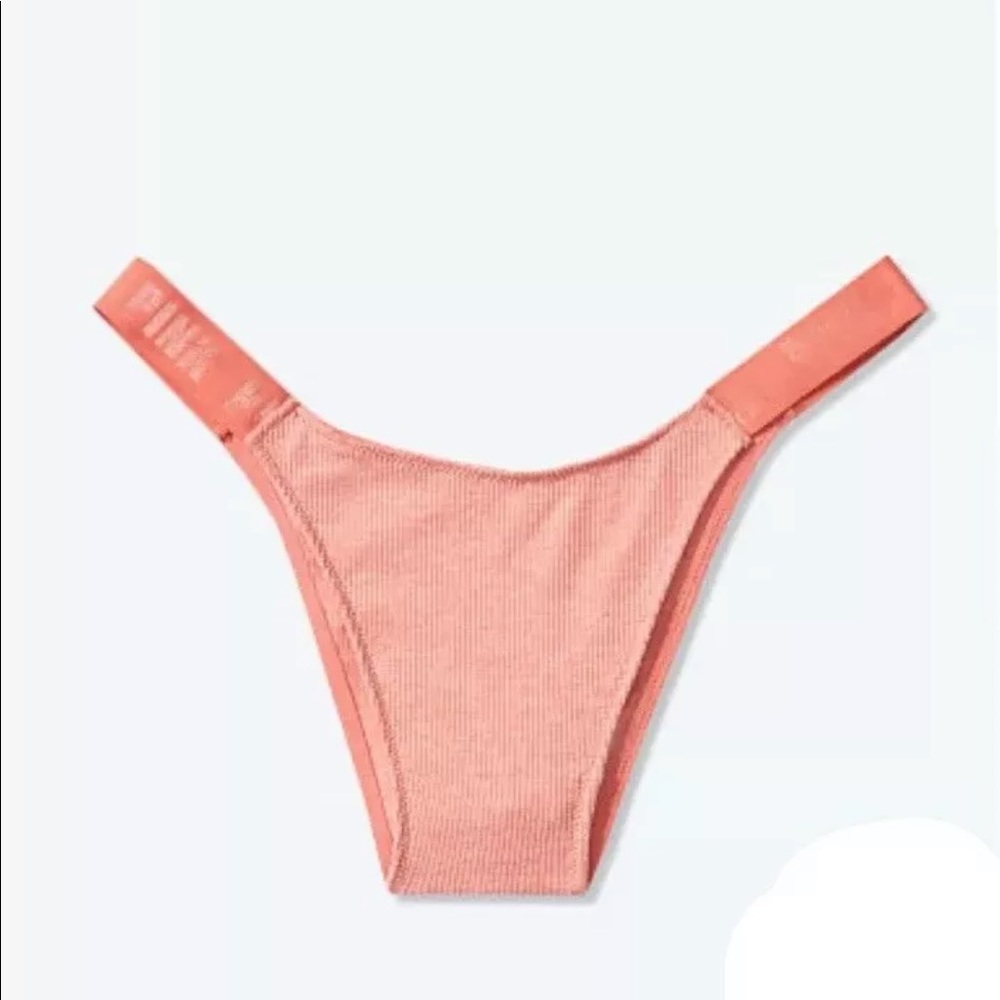 Victoria Secret Pink Cotton Brazilian Thong Small